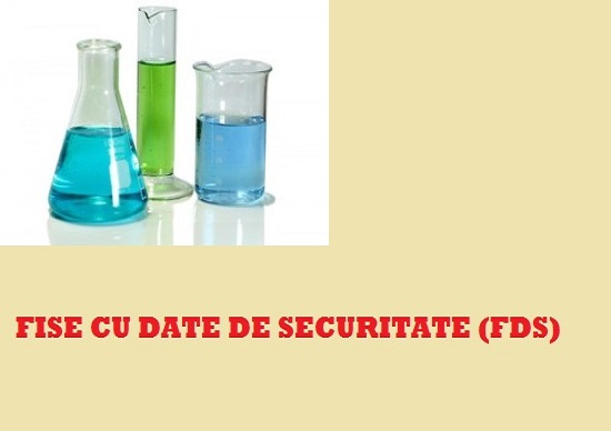 fise cu date tehnice de securitate - fds